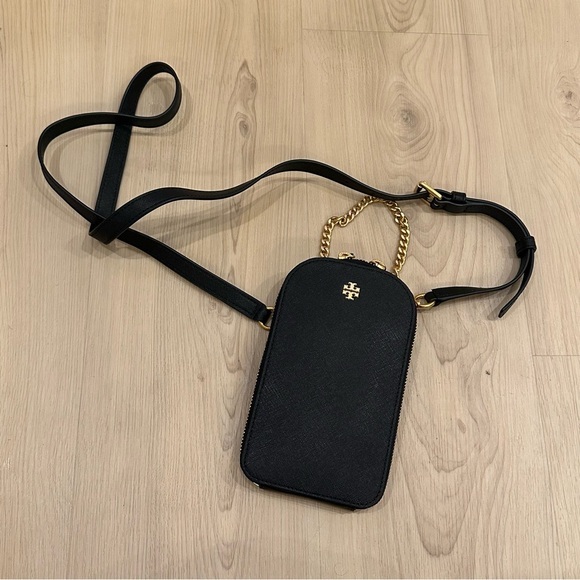 Tory Burch Handbags - Tory Burch Emerson Phone Crossbody bag black
